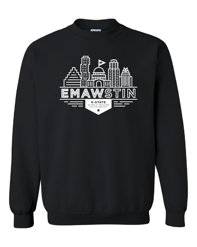 Gildan Crewneck Sweatshirt - EMAWstin Skyline