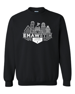 Gildan Crewneck Sweatshirt - EMAWstin Skyline