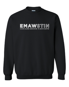 Gildan Crewneck Sweatshirt - EMAWstin Text