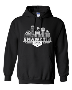 Gildan Hooded Sweatshirt - EMAWstin Skyline