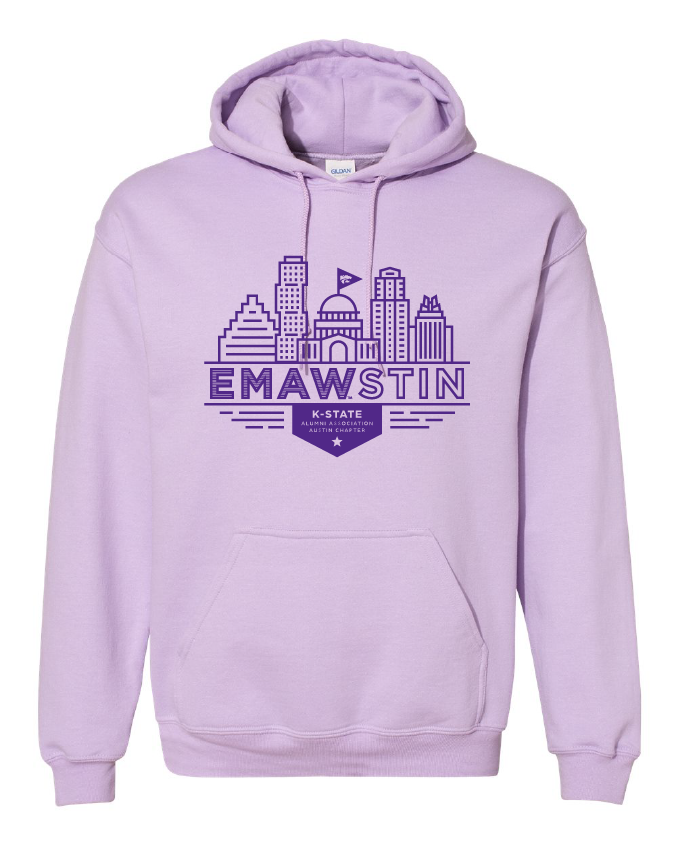 Gildan Hooded Sweatshirt - EMAWstin Skyline
