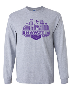 Gildan Long Sleeve - EMAWstin Skyline