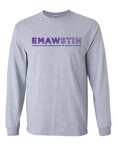 Gildan Long Sleeve - EMAWstin Text