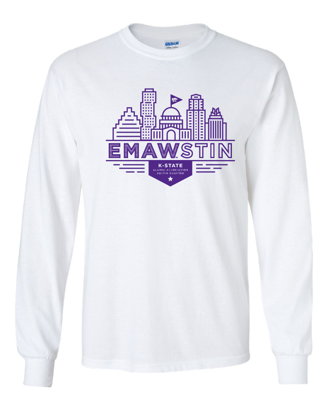 Gildan Long Sleeve - EMAWstin Skyline