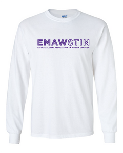 Gildan Long Sleeve - EMAWstin Text