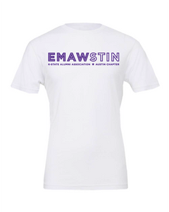 Bella+Canvas Jersey Tee - EMAWstin Text