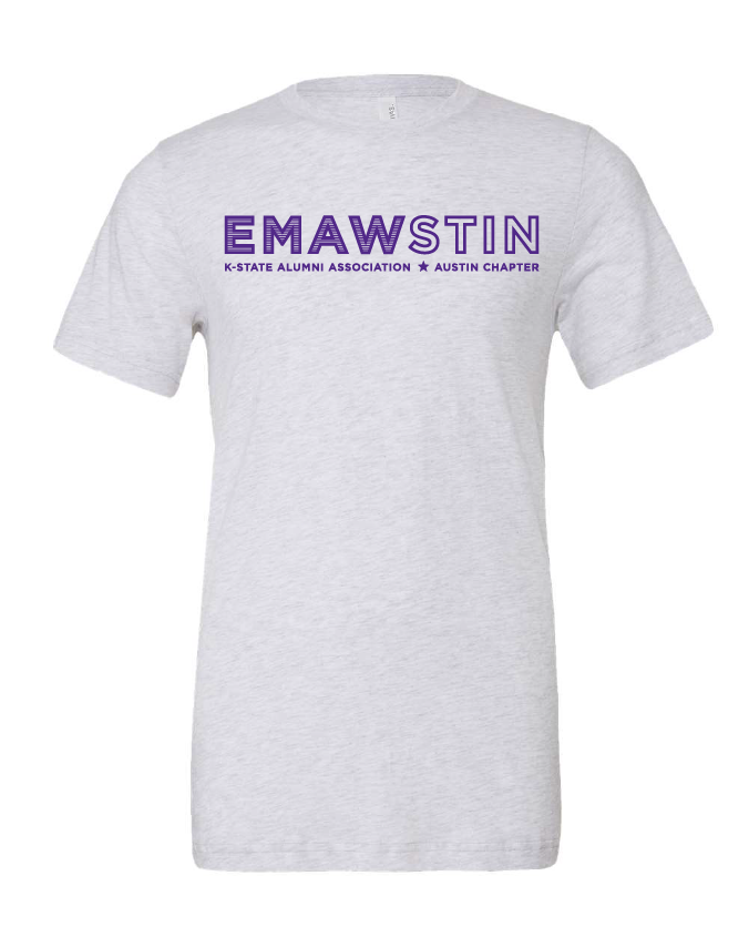 Bella+Canvas Tri-Blend Tee - EMAWstin Text