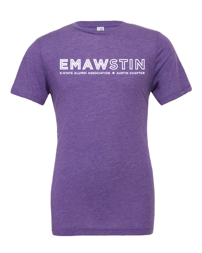 Bella+Canvas Tri-Blend Tee - EMAWstin Text