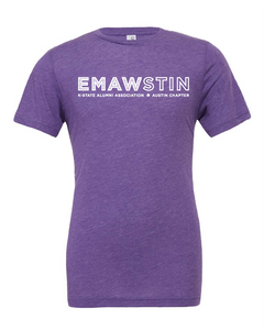 Bella+Canvas Tri-Blend Tee - EMAWstin Text