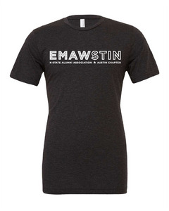 Bella+Canvas Tri-Blend Tee - EMAWstin Text