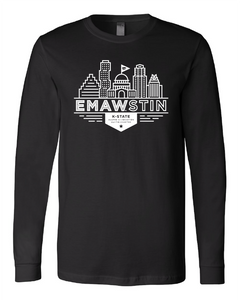 Bella+Canvas Long Sleeve Jersey Tee - EMAWstin Skyline
