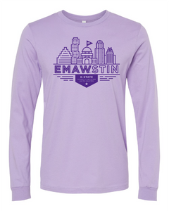 Bella+Canvas Long Sleeve Jersey Tee - EMAWstin Skyline