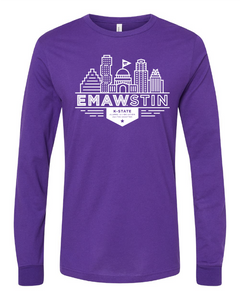 Bella+Canvas Long Sleeve Jersey Tee - EMAWstin Skyline