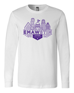Bella+Canvas Long Sleeve Jersey Tee - EMAWstin Skyline