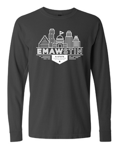 Comfort Colors Long Sleeve Tee - EMAWstin Skyline