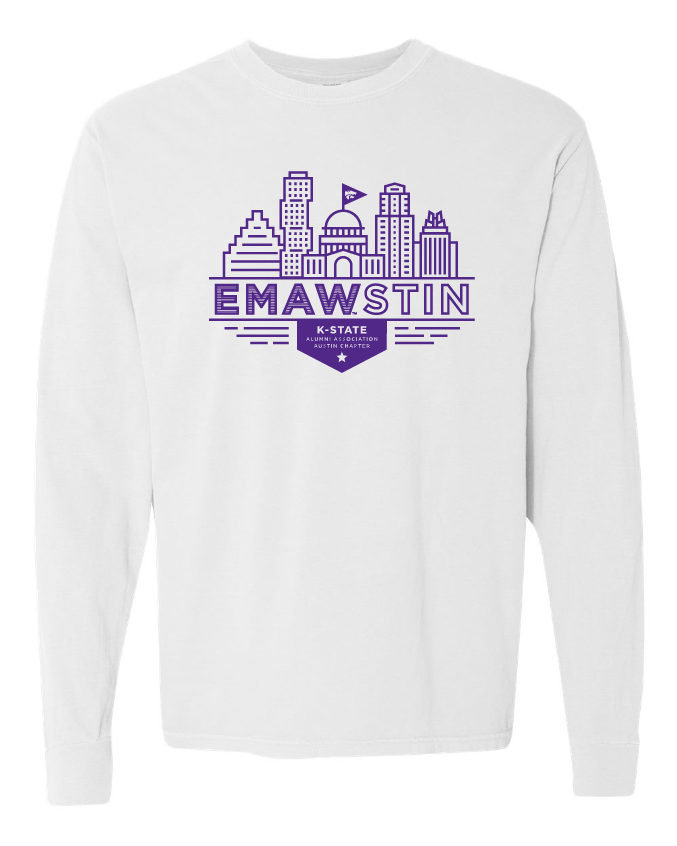 Comfort Colors Long Sleeve Tee - EMAWstin Skyline