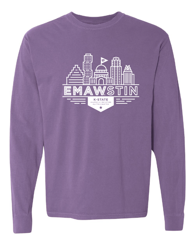 Comfort Colors Long Sleeve Tee - EMAWstin Skyline