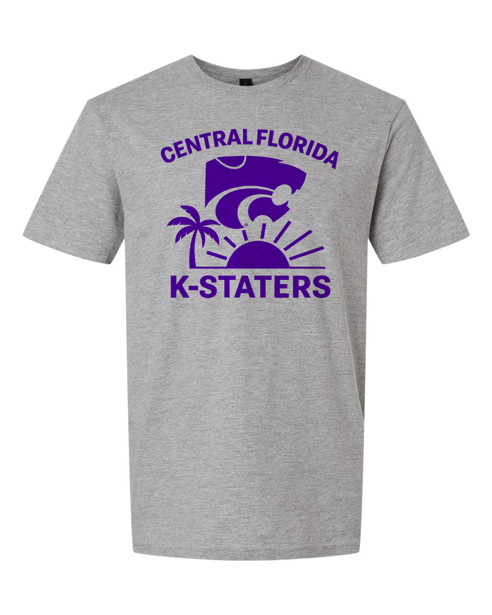 Unisex Softstyle® T-Shirt Sport Grey front mockup