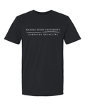 Unisex Softstyle® T-Shirt Black front mockup