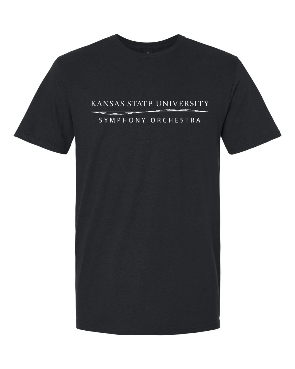 Unisex Softstyle® T-Shirt Black front mockup
