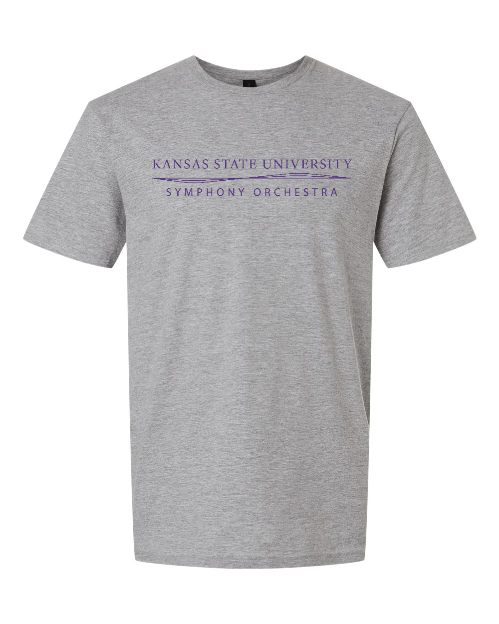 Unisex Softstyle® T-Shirt Sport Grey front mockup