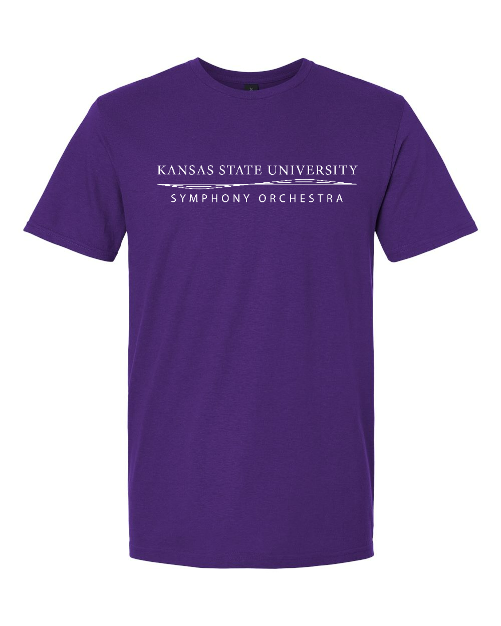 Unisex Softstyle® T-Shirt Purple front mockup