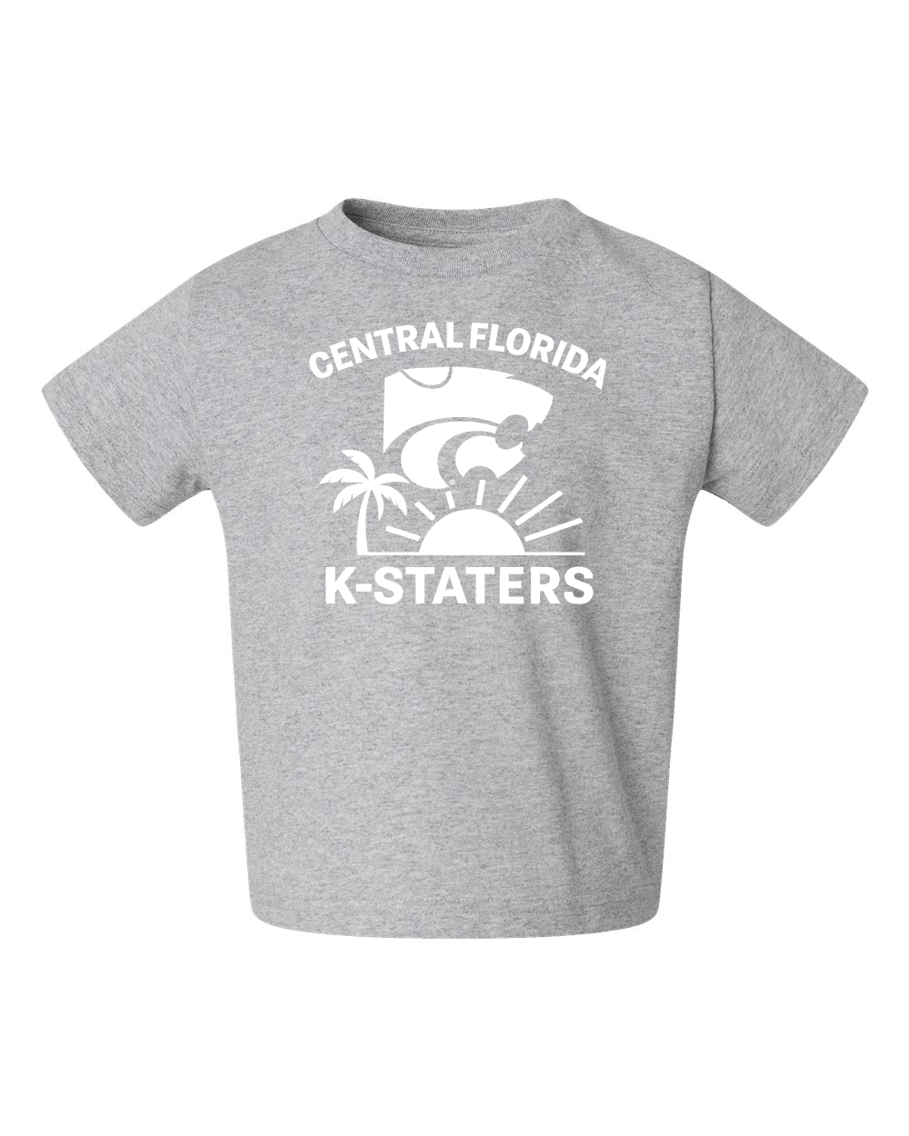 Toddler Cotton Jersey Tee Heather front mockup