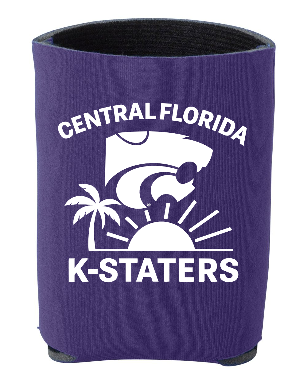 Can Holder Purple front mockup