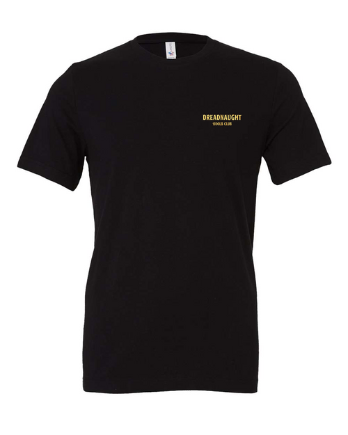 Jersey Tee Black front mockup