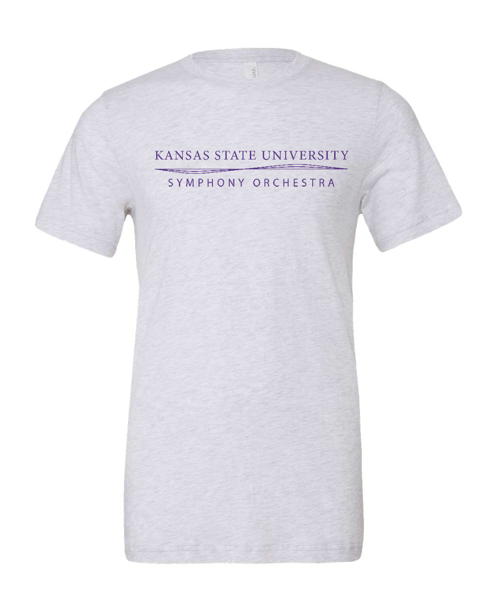 Triblend Tee White Fleck Triblend front mockup