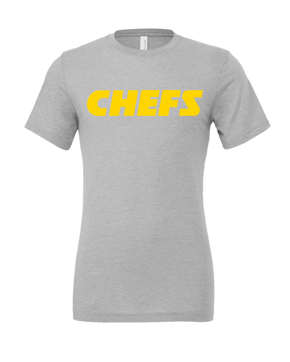 Triblend Tee Athletic Grey Triblend front mockup