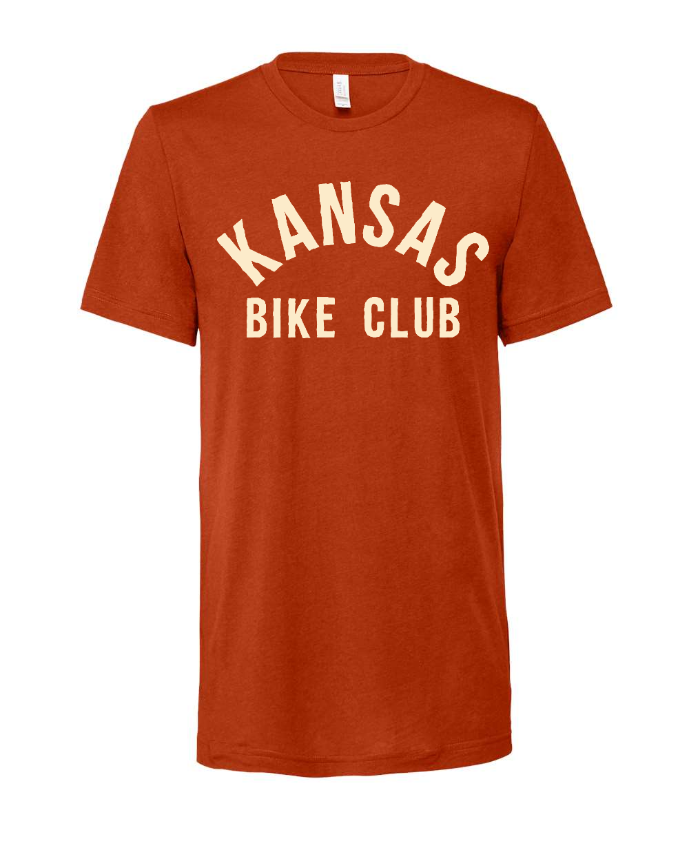 Triblend Tee Brick Triblend front mockup
