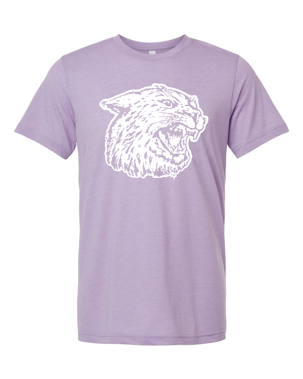 Triblend Tee Dark Lavender Triblend front mockup