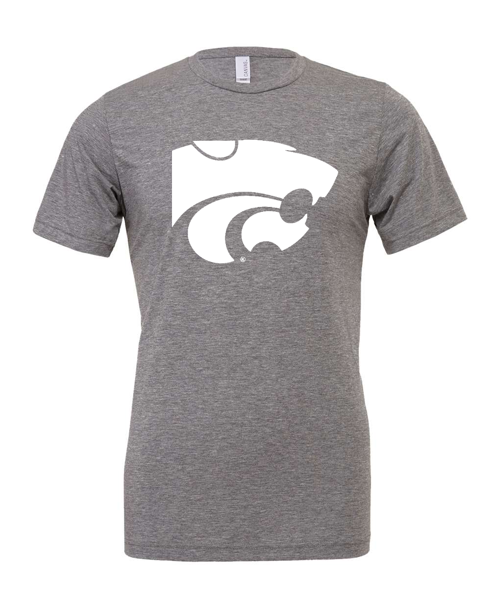 Triblend Tee Grey Triblend front mockup