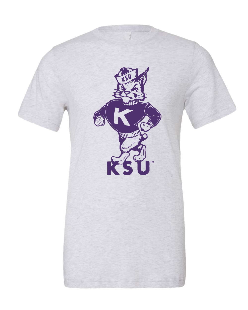 Triblend Tee White Fleck Triblend front mockup