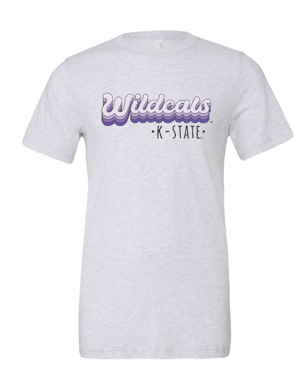 Triblend Tee White Fleck Triblend front mockup
