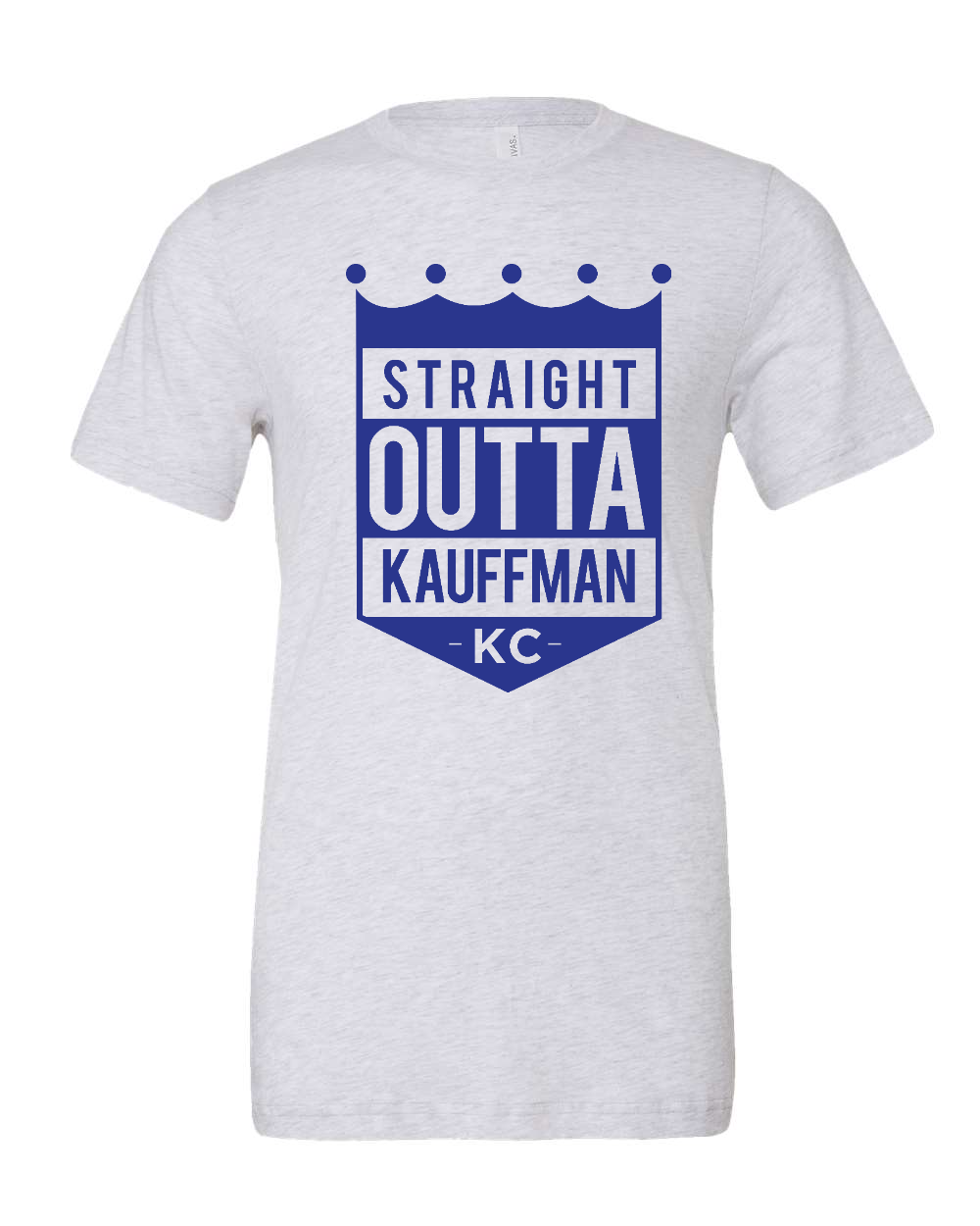 Triblend Tee White Fleck Triblend front mockup