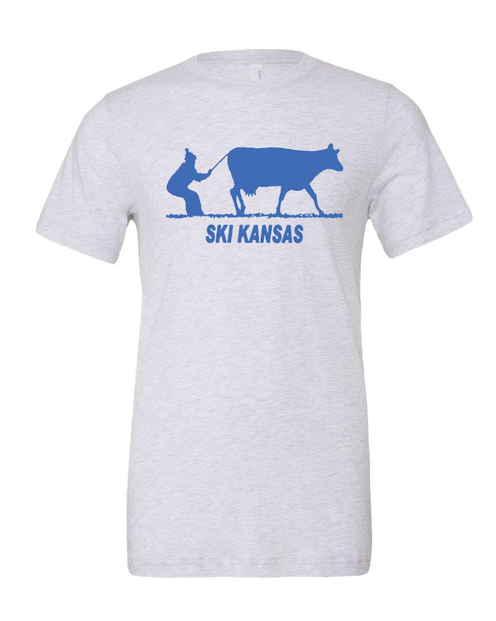 Triblend Tee White Fleck Triblend front mockup