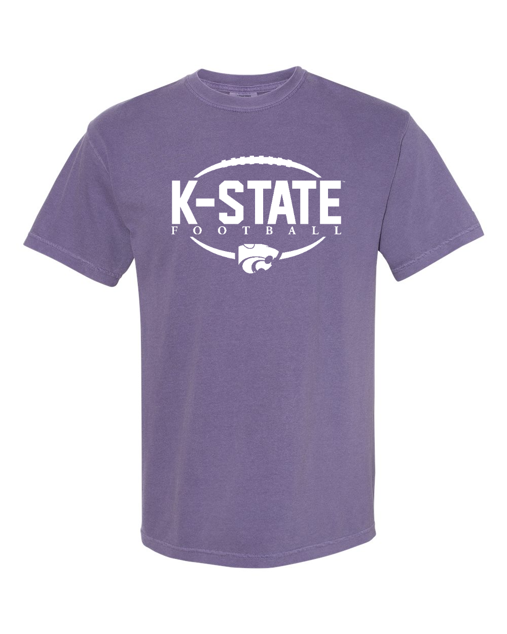 Unisex Garment-Dyed Heavyweight T-Shirt Grape front mockup