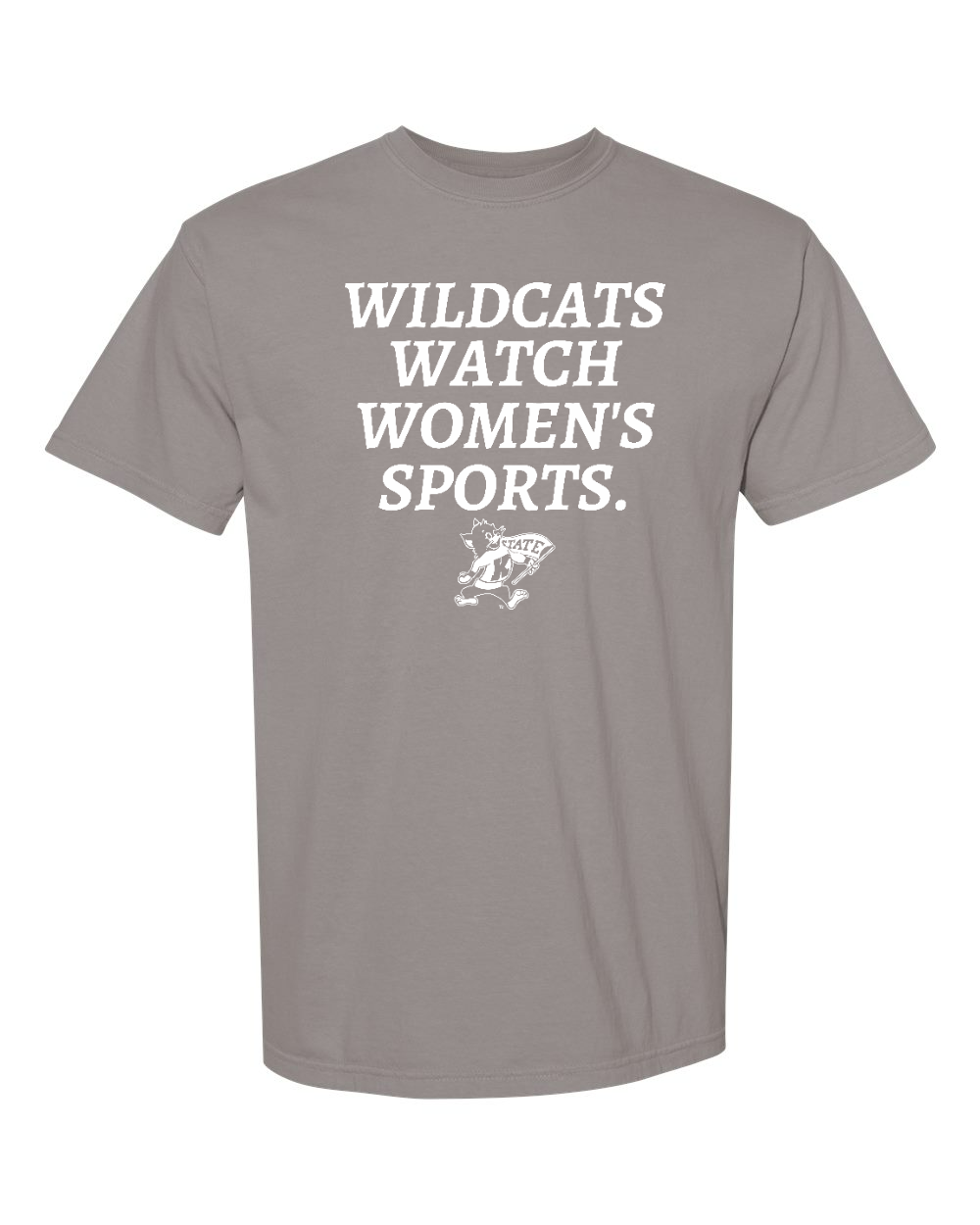 Unisex Garment-Dyed Heavyweight T-Shirt Grey front mockup