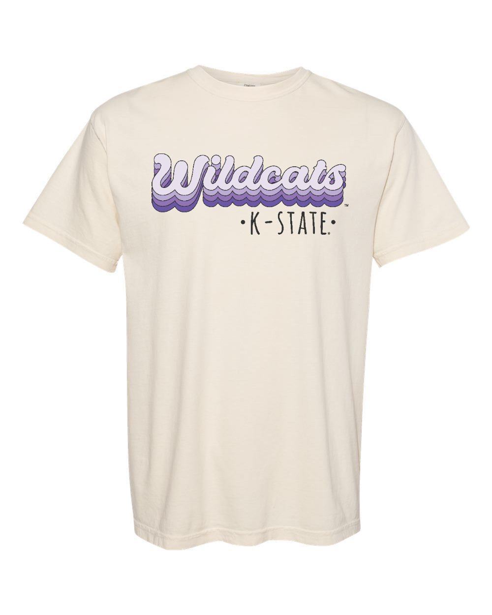 Unisex Garment-Dyed Heavyweight T-Shirt Ivory front mockup