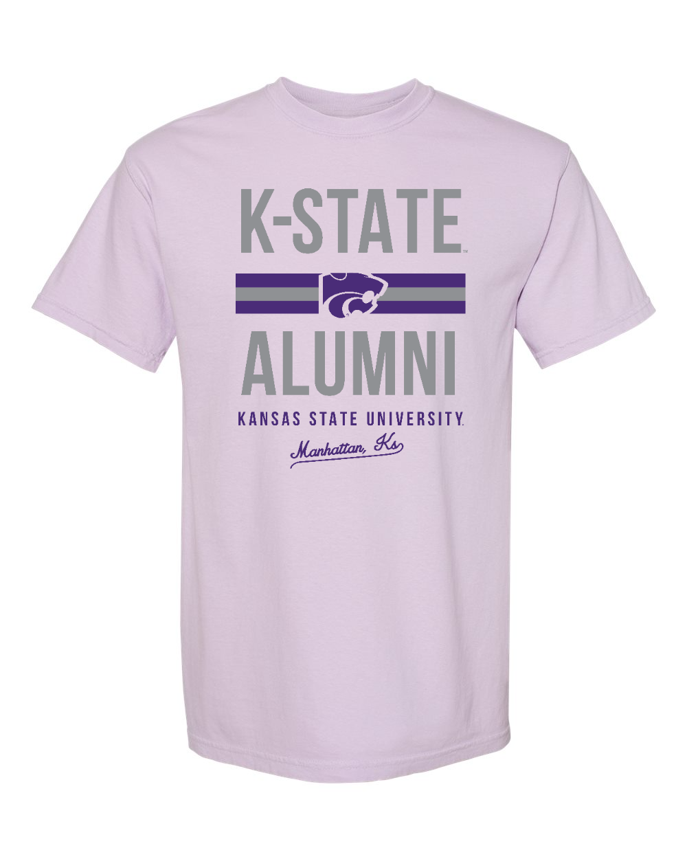 Unisex Garment-Dyed Heavyweight T-Shirt Orchid front mockup