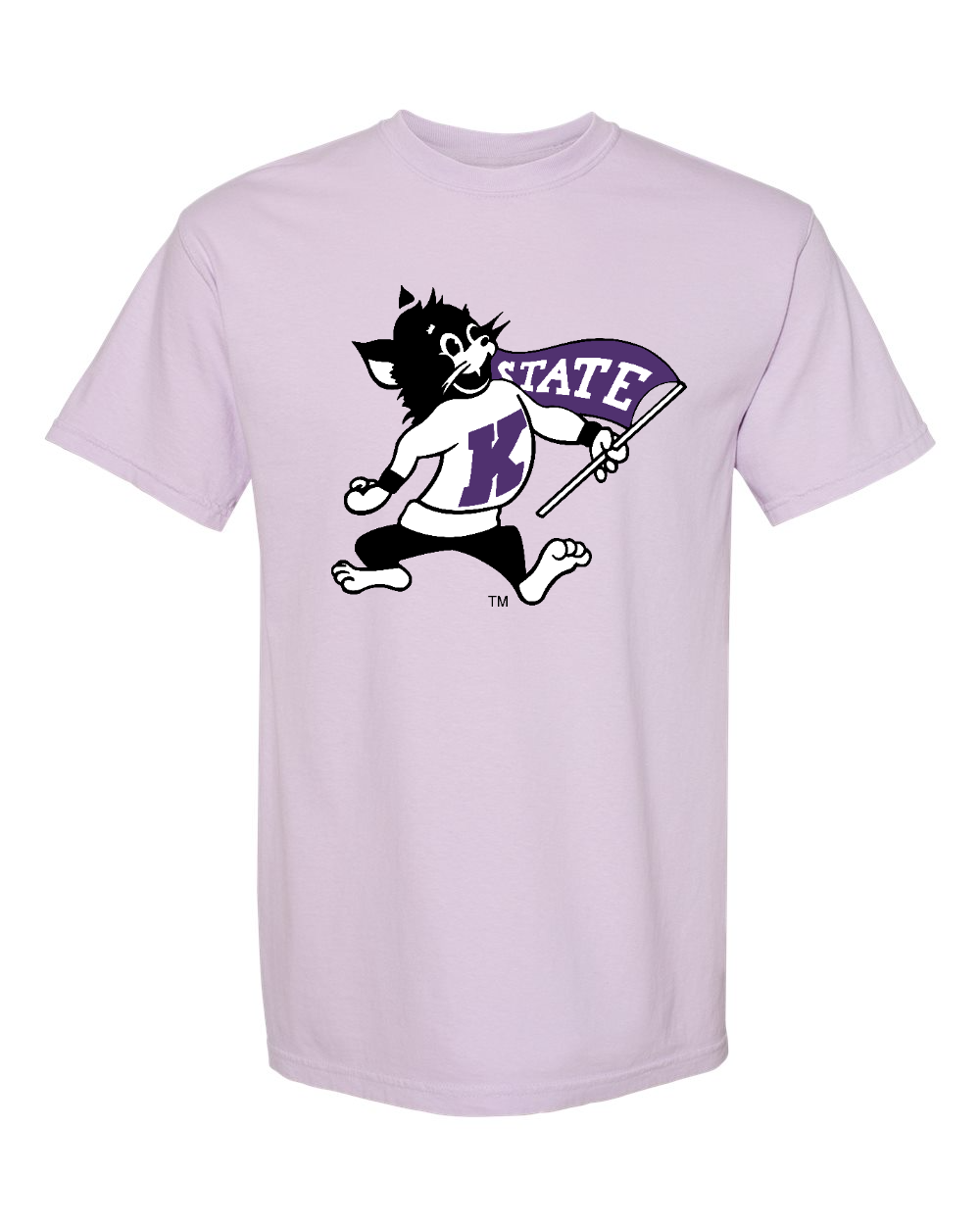 Unisex Garment-Dyed Heavyweight T-Shirt Orchid front mockup