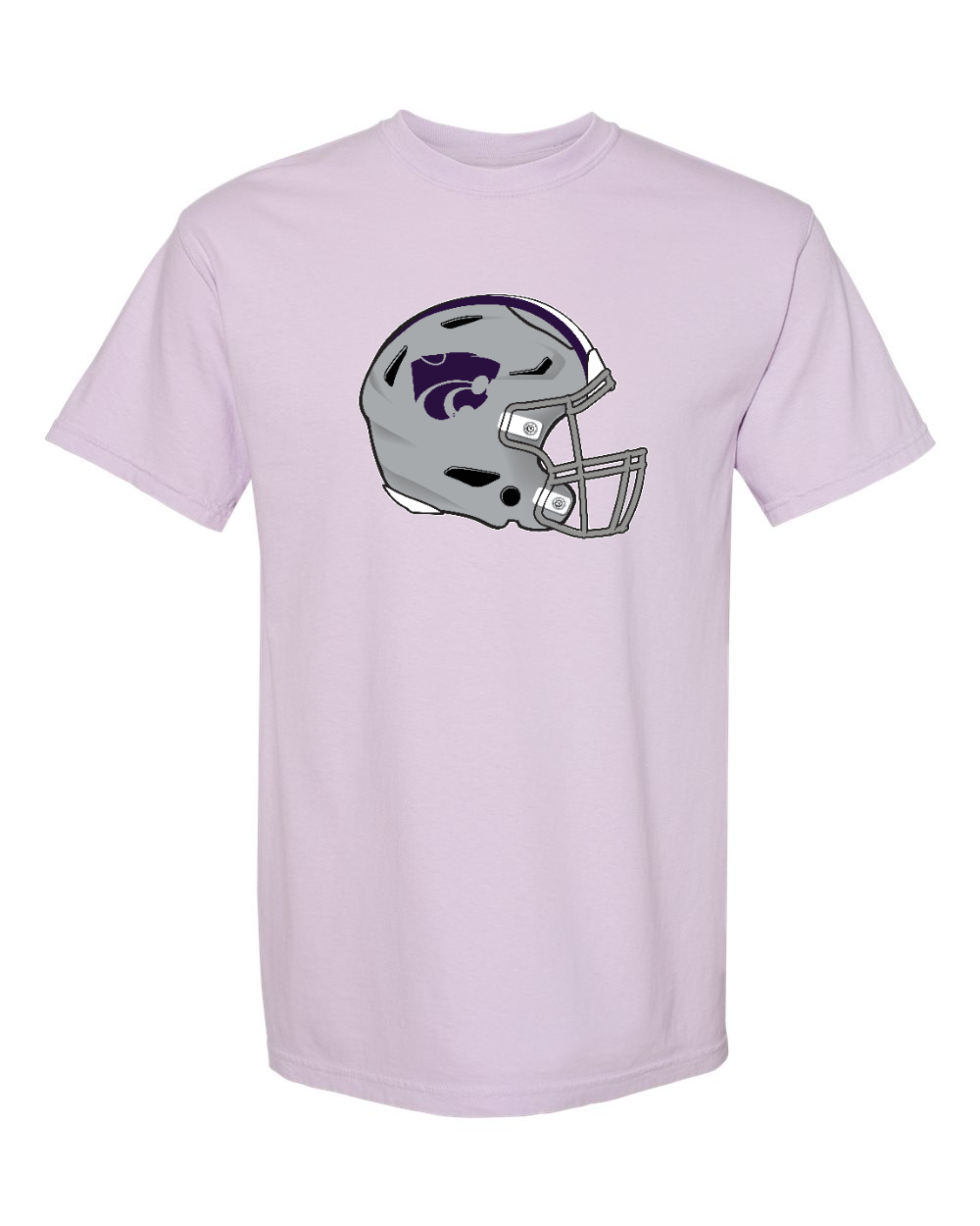 Unisex Garment-Dyed Heavyweight T-Shirt Orchid front mockup