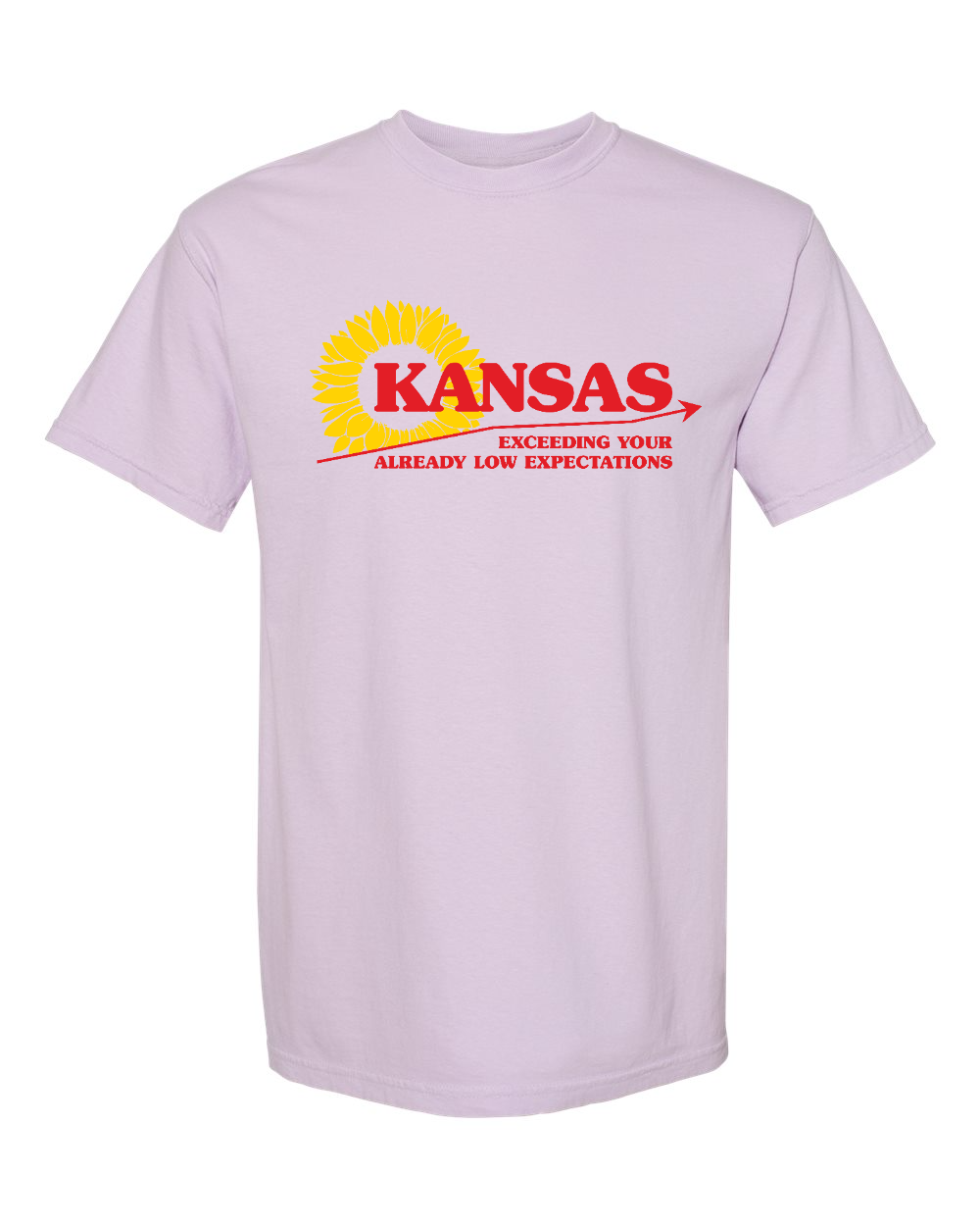 Unisex Garment-Dyed Heavyweight T-Shirt Orchid front mockup