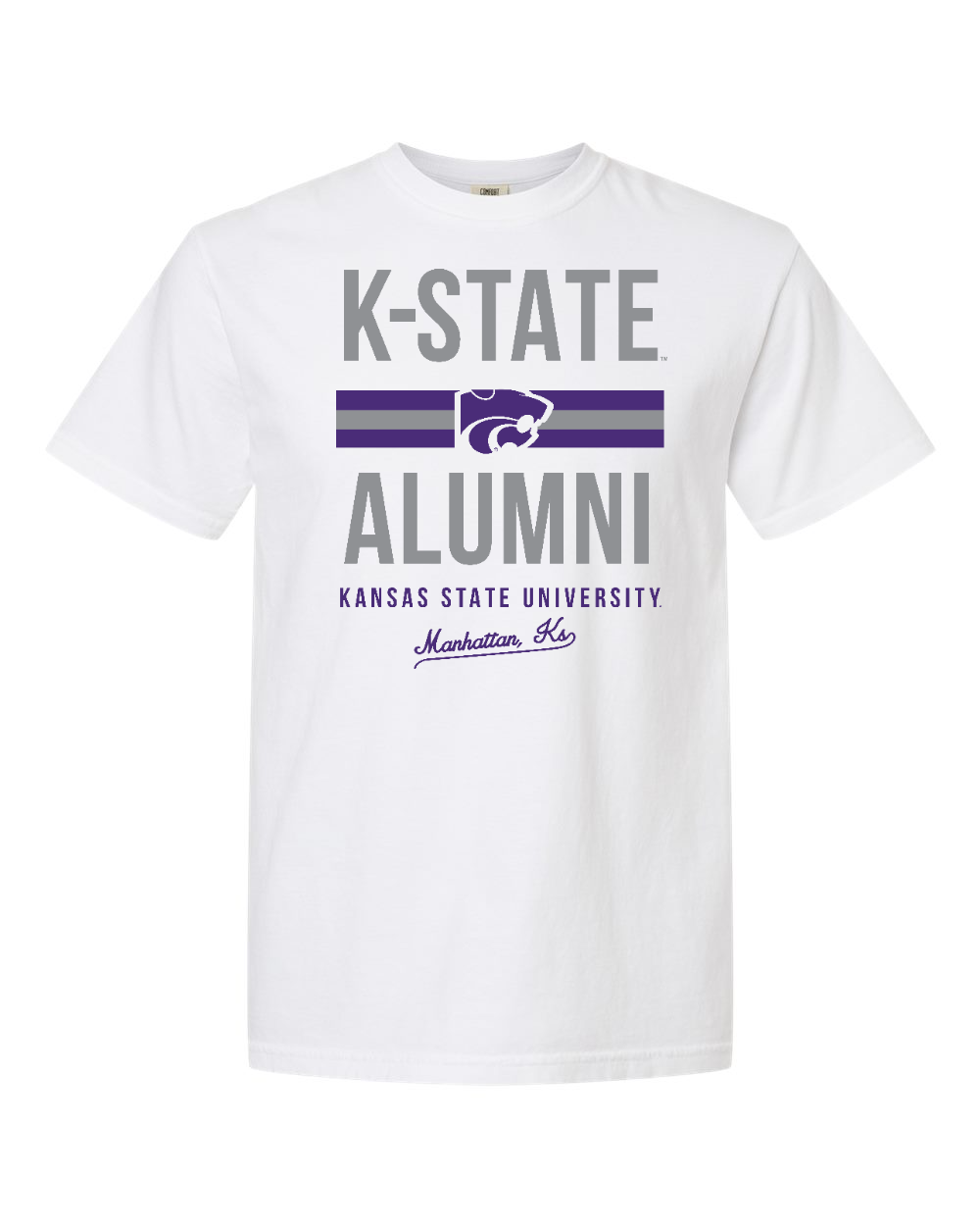 Unisex Garment-Dyed Heavyweight T-Shirt White front mockup