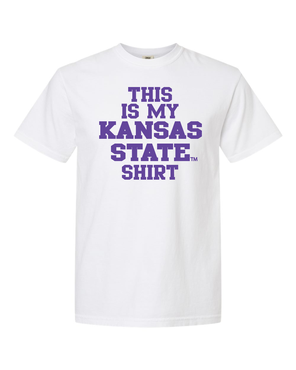 Unisex Garment-Dyed Heavyweight T-Shirt White front mockup