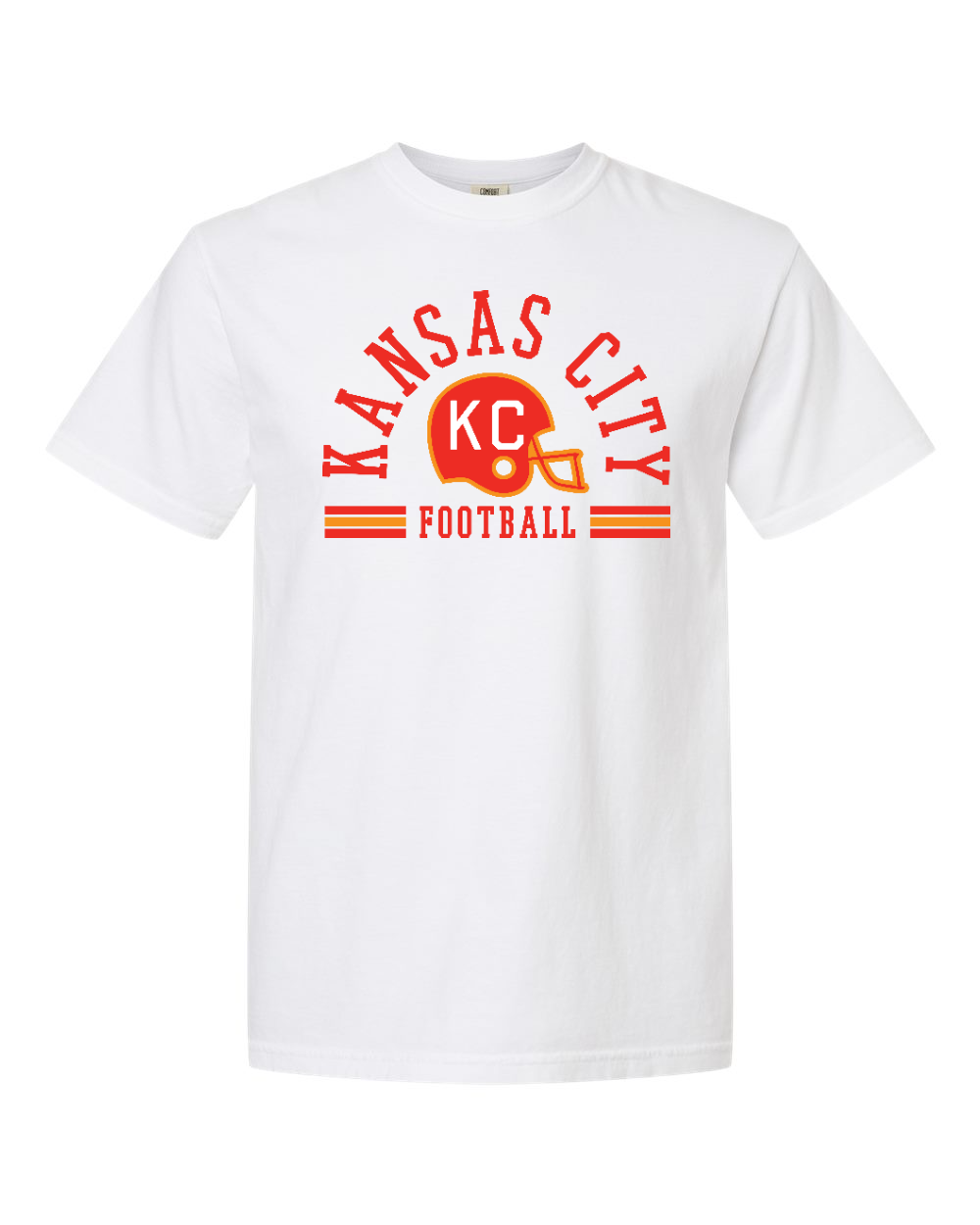 Unisex Garment-Dyed Heavyweight T-Shirt White front mockup