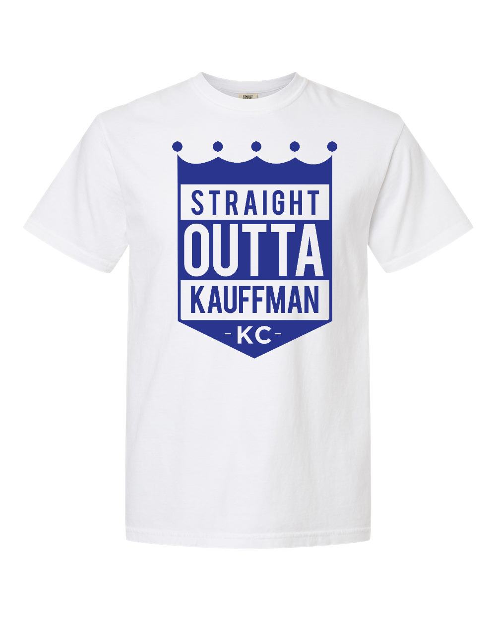 Unisex Garment-Dyed Heavyweight T-Shirt White front mockup