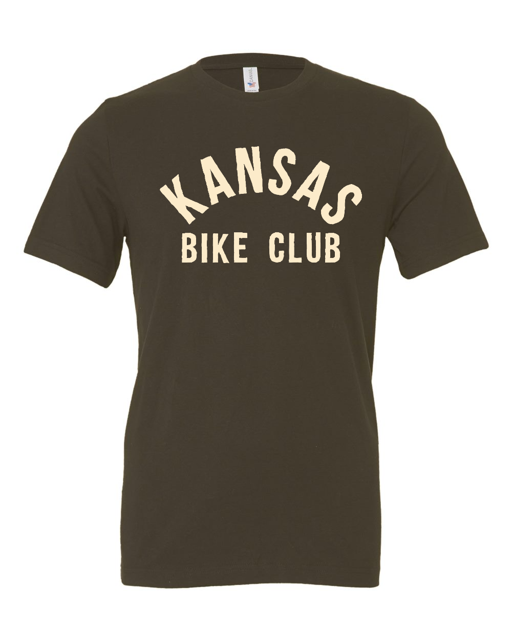 Jersey Tee Army front mockup